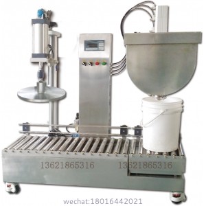 Paint filling machine