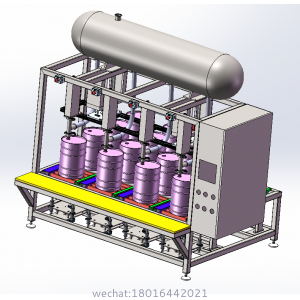 Solvent filling machine