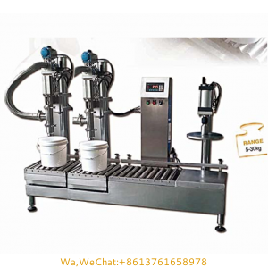 18-20L plastic barrel filling machine for paint